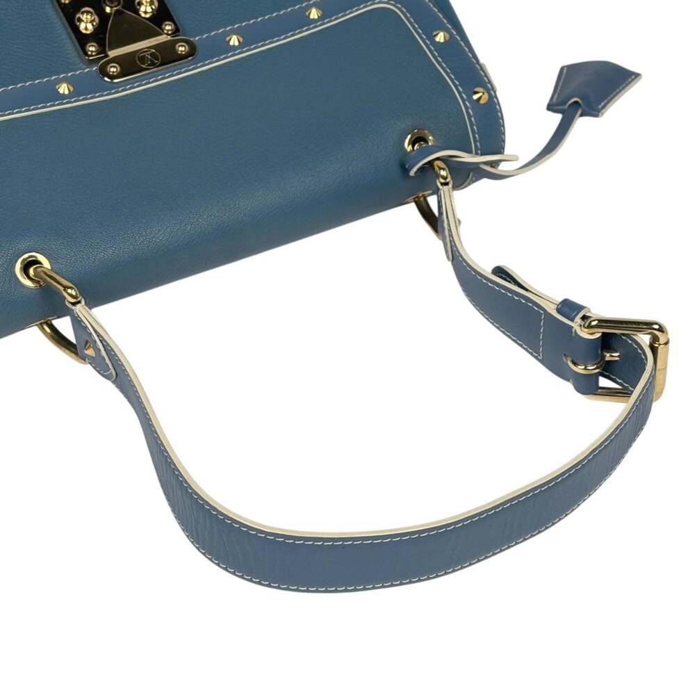 Louis Vuitton Tarantue One-Shoulder Handbag, Suhali Blue, M91821, Women's - Picture 8 of 10